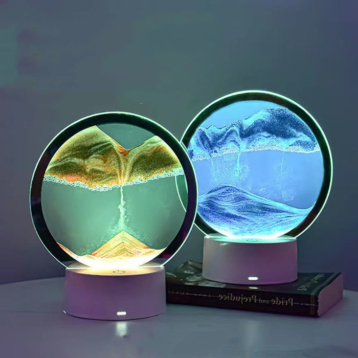 3D Quicksand Table Lamp: A Creative Twist on Home Decor