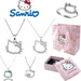 Sanrio Kawaii Hello Kitty Sparkling Diamond Necklace