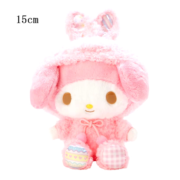 Sanrio Cuties 15cm Plush Toys  Kuromi, Cinnamoroll, My Melody