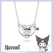 Sanrio Kuromi Silver Necklace Luxury Anime Figure Pendant