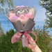 Kawaii Hello Kitty Bouquet Artificial Flowers & Cat Doll