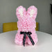 Love Bunny 25Cm Rose Rabbit Artificial Flowers Cuddles Gift