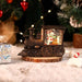 Magical Christmas Eve Music Box Charming Water-Filled Train Ornament