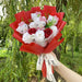 Kawaii Hello Kitty Bouquet Artificial Flowers & Cat Doll