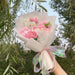 Kawaii Hello Kitty Bouquet Artificial Flowers & Cat Doll