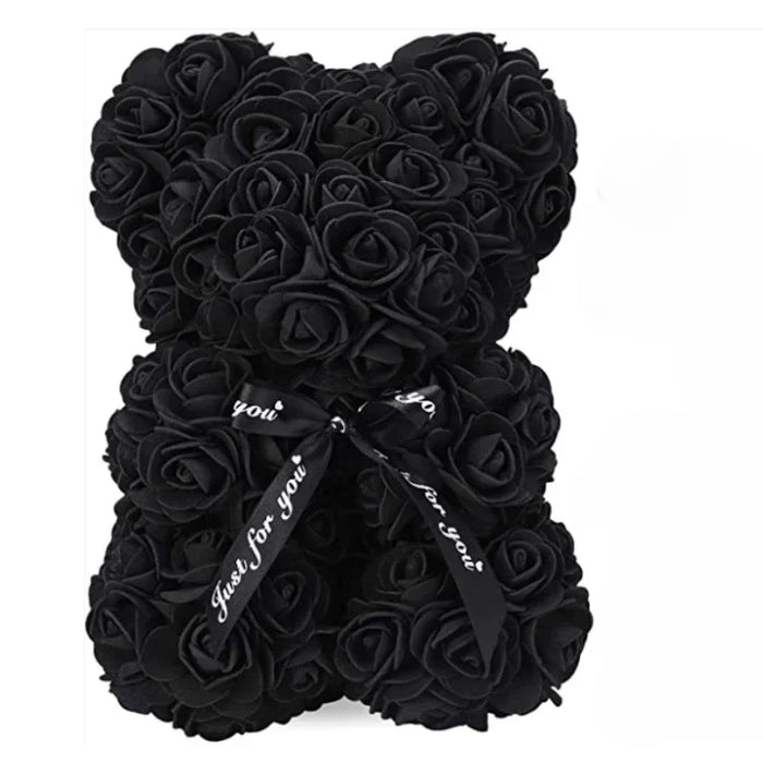 Eternal Love Teddy Artificial Flower Rose Bear