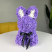 Love Bunny 25Cm Rose Rabbit Artificial Flowers Cuddles Gift