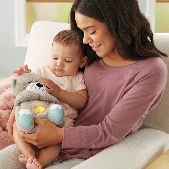 Sleepy Time Companion: Soothing Otter Plush Toy