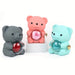 Eternal Love Gift Box Rose Bear Necklace Jewelry Box